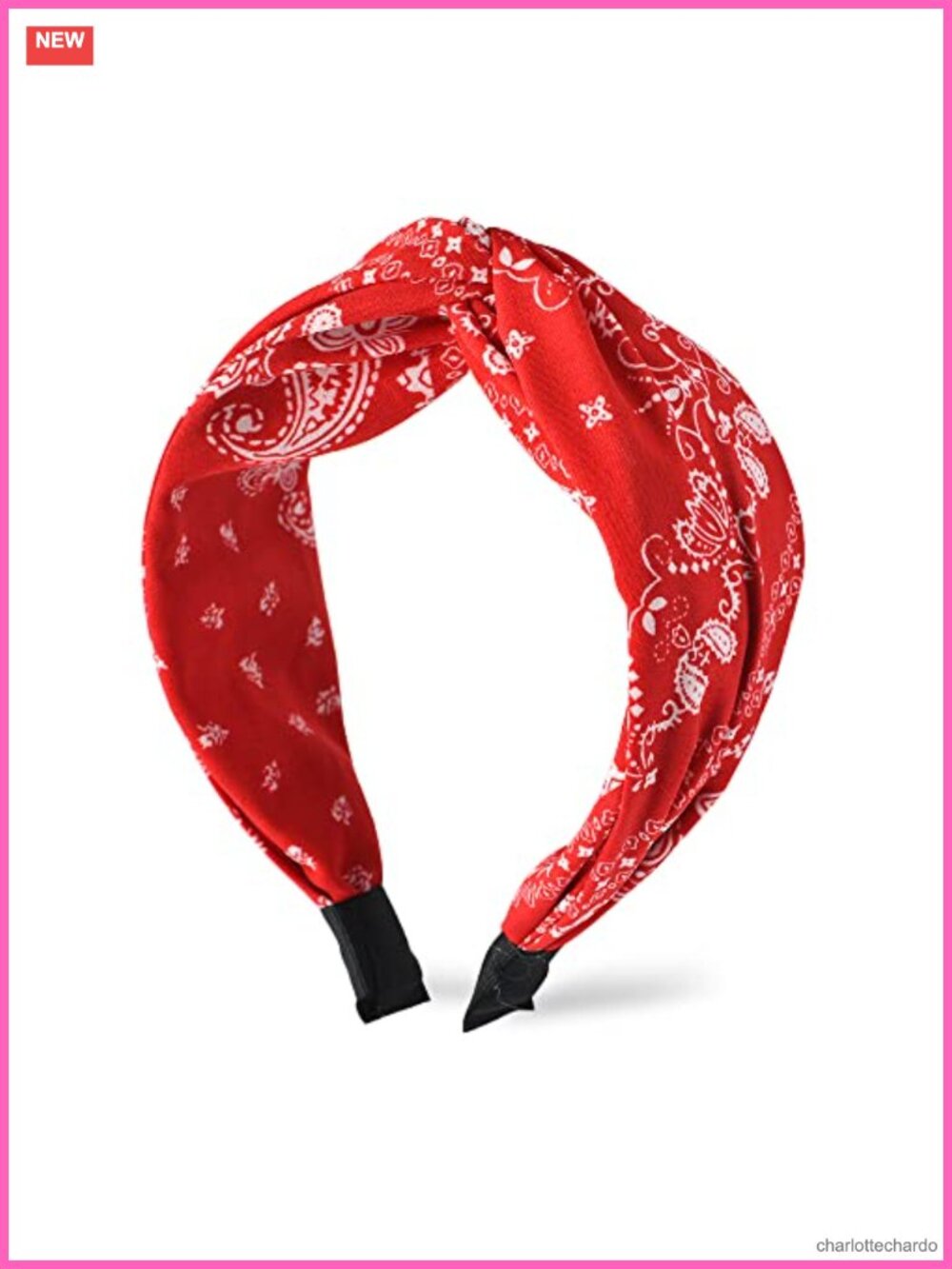 Knotted Boho Headband for Women - Non-Slip Turban Twist Knot Bandana Hairband